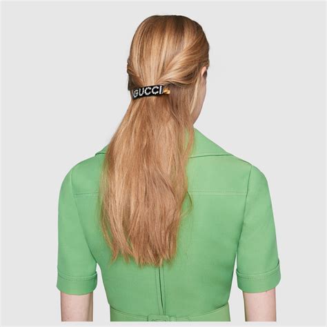 gucci barrette dupe|gucci single hair clip.